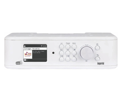 Radio i budzik IMPERIAL Imperial DABMAN i460 Multifunctional Radio White-Silver